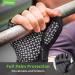 Trideer Workout Weight Lifting Gloves with Wrist Straps - Breathable Fingerless Gym Gloves for Men & Women - Full Palm Protection - Ideal for Training, Pull Ups, Fitness at Home - Black (Large) - Buy Online on GoSupps.com