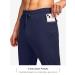 Pinkbomb Men's Zipper Pocket Joggers - Navy Large | Athletic Workout Pants for Running & Golf - Buy Online on GoSupps.com