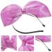 Lurrose Giant Bow Hairband - Large Purple Bow Christmas Headband for Women | Xmas Cosplay Party Supplies - Buy Online on GoSupps.com