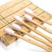Sprmal 5pcs Bamboo Toothbrushes - Organic, Biodegradable, Vegan, Soft Bristles for Sensitive Gums - Buy Online on GoSupps.com