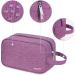 Women's Travel Toiletry Wash Bag - Purple Makeup Organizer for Toiletries & Cosmetics - Buy Online on GoSupps.com