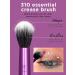 Real Techniques Enhanced Eye Set - Purple 6 Piece Makeup Brush Kit - Buy Online on GoSupps.com