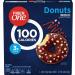 Fiber One 100 Calorie Donuts Chocolate 3g Sugar 92g (pack of 2) bundle with Snack Scout Lunch Bag - Buy Online on GoSupps.com
