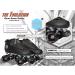 Epic Skates Evolution Black Speed Skates 9 - Buy Online on GoSupps.com