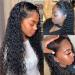 Brazilian Water Wave Lace Frontal Wigs Remy Pre Plucked Lace Frontal Human Hair Wigs For Black Women Water Curly Wet and Wavy Lace Front Wig Unprocessed Virgin Human Hair Wigs (Natural Color, 30inch) Natural Color 30 Inch …