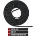 Ironlace Unbreakable Round Bootlaces - Waterproof, Fire Resistant, 63-Inch Black - Buy Online on GoSupps.com