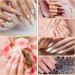 6 Sheets 3D Hibiscus Flower Nail Decals Flower Nail Stickers Self-Adhesive Summer Nail Art Decoration Colorful Flower Pattern Nail Decals Tropical for Women Nail Accessories - Buy Online on GoSupps.com