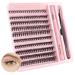 Poiuyoiu 30D & 40D Lash Extension Set - Mixed 8-16mm Cluster Lashes with Bond & Seal Glue | High-Quality 0.07 D Curl Fake Eyelashes - Buy Online on GoSupps.com