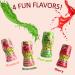 Slime Sour Lickers Candy 12 Pk - Gluten Free, Assorted Flavors - Watermelon, Green Apple, Cherry, Strawberry - Liquid Bulk Treat for Parties, Birthdays, Halloween - 1.35 Oz Each - Buy Online on GoSupps.com