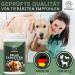 Pfotengut Relax Tablets 90 pcs - Natural Dog Sedative with Taigawurzel Valerian & Hemp Powder - Made in Germany - Improved 2023 Formula - Buy Online on GoSupps.com
