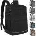 Cooler Backpack Insulated Leakproof Waterproof Backpack Cooler Bag 30 Cans Large Capacity Lightweight Travel Camping Beach Backpack Cooler Ice Chest for Men and Women Black