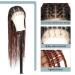 Fecihor 36 Criss Cross Knotless Box Braided Wig with Baby Hair - Mix Black Brown - Buy Online on GoSupps.com