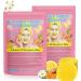 Turmeric Cleansing Pads 2024 New Turmeric Face Scrub Pads Turmeric Cleansing Pads for Face with Vitamin B5 Vitamin C Turmeric Helps Balance Skin Oil and Water Gentle for Face & Body 2 * 40 Pcs