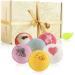 Robin Goods 6 -part bathing ball set - aromatherapy for the holidays - bombs - gift set for Mother's Day Valentine's Day and birthday (06 pieces - bathing balls)