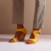 Shop XTZ YGLD Summer Women s Fashion Sandals - Super High Heel Fish Mund Slide Sandals in Yellow Size 5 UK | International Shipping Available - Buy Online on GoSupps.com