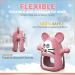 Little Pixy Silicone Baby Teether Toy for 0-6 Months | Hand Pacifier & Chew Toy for Newborns | Sensory & Car Seat Toy in Pink - Buy Online on GoSupps.com