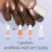 Essie Nail Polish: Pearl Technologies with Light Reflecting Finish - Vegan Formula | Special Effects Topcoat for Original Nail Art - Cosmic Chrome Studio - Buy Online on GoSupps.com