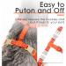 ThinkPet Reflective Air Mesh Vest Leash Set for Small Medium Dogs - Neon Orange - Buy Online on GoSupps.com