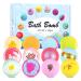 Trecaan Bath Bombs Gift Set 12PCS Organic Bath Bomb for Women Kids Girl Mom Wife Handmade Natural Essential Oil Great Gift for Birthday Valentine's Mother's Day Christmas Anniversary