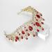 NODG Red Crystal Crown for Women - Princess Queen Vintage Tiara for Birthday, Wedding, Prom - Bridal Hair Accessory for Girls and Adults - Buy Online on GoSupps.com