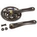 SHIMANO M361 Hybrid Crankset (Black) 175mm X 42/32/22T