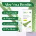 AloeCure Organic Aloe Vera Juice - 8 Bottle Sample Pack - Grape and Lemon Flavor 8x500ml - Buy Online on GoSupps.com