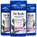 Dr Teal's Aluminum Free Deodorant Elderberry & Vitamin D with Essential Oils 2.65 oz (Pack of 3)