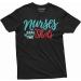 Funny Nurses Day T-Shirt | 'Nurses Call The Shots' Syringe Tee for RN & CNA | Large Grey Medical Worker Shirt - Buy Online on GoSupps.com