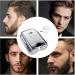 Huyath Small Beard Trimmer | Waterproof Men Electric Shaver - USB Rechargeable Quiet Automatic Beard Grooming Trimmer for Camping Business Trip Journey Silver - Buy Online on GoSupps.com