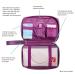 J.L. Childress Healthy Habits On-The-Go Clutch - Berry | PPE Organizer with Wipes Case, Hand Sanitizer, Mask Holder, Tissue Pack - Buy Online on GoSupps.com