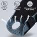 Cokaca Adjustable Wrist Bandages with Metal Rails - Relief for Tendonitis Carpal Tunnel Arthritis (M Right Hand) - International Shipping Available - Buy Online on GoSupps.com