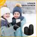 Aotow Kids Winter Bicycle Gloves - Touchscreen Warm & Windproof Fleece for Ages 4-12 Anti-Slip Design - Black XL - Buy Online on GoSupps.com