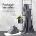 Dark Gray Oversized Bath Towel Set - 4 Pack (35 x 70in, 700 GSM) - Buy Online on GoSupps.com