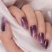 Colofalla 16 PCs Purple UV Nail Film - Self-Adhesive Gel Nail Wraps for DIY Nail Art | Durable Nail Stickers for Women - Buy Online on GoSupps.com