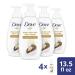 Dove Purely Pampering Body Wash (Shea Butter & Vanilla) - Paraben Free, 13.5 Fl Oz (Pack of 4) - Buy Online on GoSupps.com