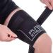 Pure Athlete Thigh Compression Sleeve with Adjustable Straps for Quad & Hamstring Support - Black (Small) - Buy Online on GoSupps.com