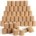 Buy 120 Pack Skin Self Adhesive Bandage Wrap - 2"x5Yards Cohesive Bandage for Athletic Use & Pets | Breathable Elastic Vet Wrap in Tan - Buy Online on GoSupps.com