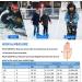 Unigear Kids Waterproof Ski Gloves - Warm Tear-Resistant & Windproof with Extra Long Cuffs | Boys & Girls Black - Buy Online on GoSupps.com