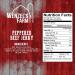 Wenzels Farm Peppered Beef Jerky 10 oz Value Pack - Naturally Smoked, Gluten Free, No MSG, Fillers, Binders, Artificial Colors - Buy Online on GoSupps.com