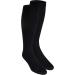 Truform Compression Socks for Men - 15-20 mmHg Knee High Dress Socks - Black Large (1 Pair) - Comfortable & Supportive - Buy Online on GoSupps.com