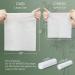 WOWOTEX Bamboo Disposable Face Towel Biodegradable Large Dry Face Wipes - 60 Count, Extra Thick & Soft for Sensitive Skin - Makeup Removal, Facial Cleansing, Nursing, Travel - Pack of 1 - Buy Online on GoSupps.com