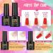 PEACECOLOR Gel Nail Kit with Electric Nail File | 10 Colors Gel Polish Set | 36W UV/LED Lamp | Starter Kit with Professional Manicure Tools & Halloween Decorations - Buy Online on GoSupps.com