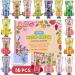 VESPRO 16 Pack Hand Cream Gifts Set For Women Bulk Hand Lotion Travel Size for Dry Cracked Hands Mini Hand Lotion for Birthday Gifts and Mother's Day Gifts with a Greeting Card A-16P Hand Cream