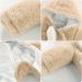 Newborn Baby Cartoon Bear Snowsuit Winter Coat Fleece Hooded Romper Jumpsuit 0-3 Months - Khaki Dog - Buy Online on GoSupps.com