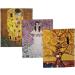 Gustav Klimt Art Microfiber Cleaning Cloth 5 Pack - Premium 6x7 Inch Eyeglass Screen & Lens Cleaner - Multicolor - Buy Online on GoSupps.com