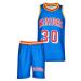 Amdrabola basketball children jersey basketball training jersey kit black blue come with shorts basketball fans (4-13 years) light blue 164