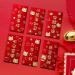 6Pcs Chinese Lunar New Year Red Envelopes Rectangle Red Packet Personalized Red Pocket Hong Bao for Graduation A Style A - Buy Online on GoSupps.com