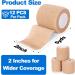 Self Adhesive Bandage Wrap 12 Pack | 2" x 5 Yards Cohesive Tape for Sports Injuries & Pet Care - Buy Online on GoSupps.com