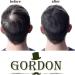 Gordon Fibres capillaires Recharge de 25 g dans un sac refermable couverture instantan e pour cheveux clairsem s (2 x marron clair marron clair) - Buy Online on GoSupps.com
