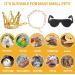 Keymall Bearded Dragon Accessories Set Including Crown Necklace Sunglasses with Adjustable Elastic Chin Strap Reptile Clothes Lizards Gecko Chameleon Iguana Frogs for Photo Props Birthday Gift - Buy Online on GoSupps.com